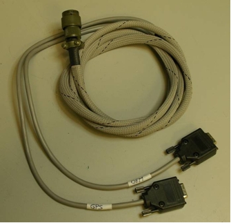 A special cable harness is required to interface the PC to the Control connector on the front panel